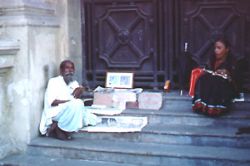 Fortune telling in Calcutta (India)